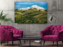 Obraz Francúzske vinohrady 1402